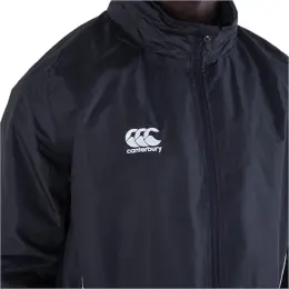 Canterbury Team Full Zip Rain Navy Logo